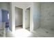 Bathroom with closet, and standing shower stall at 508 Churchill Pl, Poinciana, FL 34759