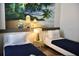 Bedroom with two beds and a minion themed wallpaper at 5273 Oakbourne Ave, Davenport, FL 33837