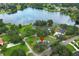 Pinpointed property with a sprawling lawn and scenic lake backdrop in a peaceful neighborhood at 656 Lake Charm Dr, Oviedo, FL 32765
