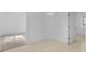 Dining room featuring tile floors and entrance door to the backyard at 672 Reindeer Dr, Kissimmee, FL 34759