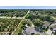 Stunning aerial view of property, nestled in a lush, green neighborhood, close to groves at 7201 Halton Ct, Windermere, FL 34786