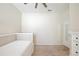 Bright bedroom features carpet floors and neutral decor at 1034 Alvina Ln, Oviedo, FL 32765