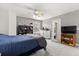 Bright bedroom with storage, carpet, and an attached bathroom at 141 Dommerich Dr, Maitland, FL 32751