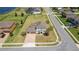 A well-maintained home with a brick driveway on a corner lot shows pride of ownership at 14537 San Lorenzo Dr, Orlando, FL 32820