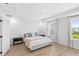 Bright bedroom with modern finishes, featuring wood floors and plenty of natural light at 2294 Gold Dust Dr, Minneola, FL 34715