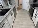 Modern kitchen featuring stainless steel appliances, granite countertops, stylish backsplash, and ample cabinetry at 2778 Almaton Loop # 302, Kissimmee, FL 34747