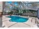 Beautiful private screened pool perfect for relaxation and entertaining at 2809 Pioneer Rd, Orlando, FL 32808