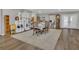 Bright and airy dining room perfect for Gathering meals or entertaining guests at 300 Hickory Ct, Apopka, FL 32712