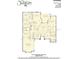 Floorplan showing the layout of the home with bedrooms, bathrooms, kitchen, and living areas at 3400 Rose Mallow Loop, Oviedo, FL 32766