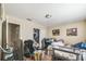 Bedroom with wood flooring, a closet with mirrored doors, and neutral walls at 3711 Shady Grove Cir, Orlando, FL 32810