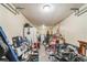 Overcrowded storage area with various household items and holiday decorations at 3711 Shady Grove Cir, Orlando, FL 32810