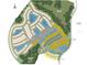 Community map showcasing the layout of houses, wetlands, and resort amenities at 4204 Barbuda Ln, Kissimmee, FL 34758