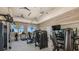 Bright gym with natural light, equipped with modern exercise equipment for a complete workout at 4204 Barbuda Ln, Kissimmee, FL 34758