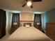 Cozy bedroom showcasing a comfortable bed, bedside tables with lamps, and a ceiling fan at 4412 Conroy Club Dr, Orlando, FL 32835