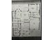Detailed floor plan showcasing the layout of the home, including kitchen, bedrooms, and leisure areas at 4608 Atwood Dr, Orlando, FL 32828