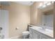 Bathroom featuring vanity, mirror and a tub at 4772 Lake Ridge Rd # 66, Orlando, FL 32808