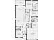 Detailed floor plan showcasing the layout of this home with four bedrooms and three baths at 531 Wayland Dr, Haines City, FL 33844