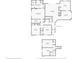 Detailed floor plan showcasing the layout of this multi-story home with bedrooms, living and dining rooms at 622 Tomlinson Ter, Lake Mary, FL 32746