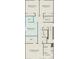 Floorplan showing second floor with 2 bedrooms, laundry room, owner's suite, and second bath at 7274 Summer Ivy Aly, Orlando, FL 32829