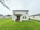 Exterior of home showcases a well-maintained backyard and outdoor patio area at 877 Rivers Crossings St, Clermont, FL 34714