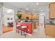 Beautiful kitchen featuring stainless steel appliances, stone countertops, and a breakfast bar at 9852 Caroline Park Dr, Orlando, FL 32832
