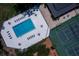 Overhead shot featuring a community pool, tennis courts, and green space at 1241 Leatherwood Dr, Altamonte Springs, FL 32714