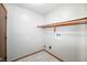 Laundry room with shelving, tiled floors, and washer and dryer hookups at 1241 Leatherwood Dr, Altamonte Springs, FL 32714