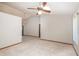 Spacious living room with tile flooring, ceiling fan and vaulted ceiling at 1241 Leatherwood Dr, Altamonte Springs, FL 32714