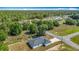 Serene aerial shot of a house situated in a lush neighborhood with verdant trees and well-spaced homes at 12885 Sw 43, Ocala, FL 34473