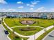 Aerial view of a playground surrounded by homes in a Primary-planned community at 14826 Deaton Aly, Orlando, FL 32827