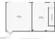 Floor plan showing a two car garage at 14826 Deaton Aly, Orlando, FL 32827