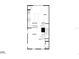 Second floor floor plan showing kitchen, cafe, living room and stairs at 15089 Grove Lake Dr, Winter Garden, FL 34787