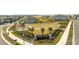 Community aerial view with green spaces, sidewalks and manicured landscaping offer a Gathering-friendly environment at 16103 Silver Brook Way, Winter Garden, FL 34787