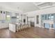 Charming kitchen island featuring an eating bar, and a beverage center at 1891 Lake Spier Dr, Winter Park, FL 32789