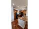 Functional kitchen with stainless steel appliances and eat-in bar area at 2157 Island Walk Dr, Orlando, FL 32824