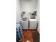 Laundry room with updated washer and dryer at 2157 Island Walk Dr, Orlando, FL 32824