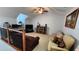 Loft area with vaulted ceilings and comfortable seating arrangement at 2157 Island Walk Dr, Orlando, FL 32824