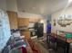 Functional kitchen featuring a dining area with ample counter and cabinet space at 2506 Perrine Pl, Orlando, FL 32808