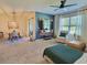 Open-concept living space with dining area, modern furnishings, and ample natural light at 3329 Royal Tern Dr, Winter Haven, FL 33881