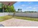 Spacious backyard with a well-maintained lawn, privacy fence, and shade trees at 337 Southern Winds Blvd, Deland, FL 32720