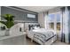 Cozy bedroom with natural light, stylish décor, and comfortable sleeping area at 3715 Bluethread Way, Poinciana, FL 34759