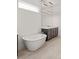 Luxurious bathroom features a freestanding soaking tub with modern fixtures and a stylish vanity at 6125 Village Edge Pl, Sanford, FL 32771