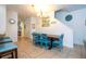 The dining room features tile floors and an open floor plan at 8919 Bismarck Palm Rd, Kissimmee, FL 34747