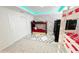 A delightful ' bedroom with bunk beds, playful wallpaper, and a cozy atmosphere at 8940 Coconut Breeze Dr, Kissimmee, FL 34747