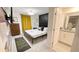 Well appointed bedroom featuring Star Wars motif and en suite bath at 8940 Coconut Breeze Dr, Kissimmee, FL 34747