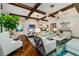 Relaxing clubhouse interior with comfortable seating, stylish decor, and ample natural light at 8940 Coconut Breeze Dr, Kissimmee, FL 34747