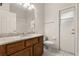 Bathroom featuring light wood cabinets and a shower with bathtub at 926 Ridgeland Ct, Apopka, FL 32712