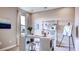 Versatile studio space featuring an easel, natural light, and display shelving, ideal for creative projects at 11003 Hollow Bay Dr, Winter Garden, FL 34787