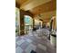 Elegant walkway with checkered flooring and decorative railings, offering a charming outdoor space at 12527 Floridays Resort Dr # 506-E, Orlando, FL 32821