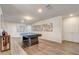 Recreational room with a pool table and ample space for games and entertaining, offering a fun atmosphere at 2186 Tripoli Ct, Kissimmee, FL 34747
